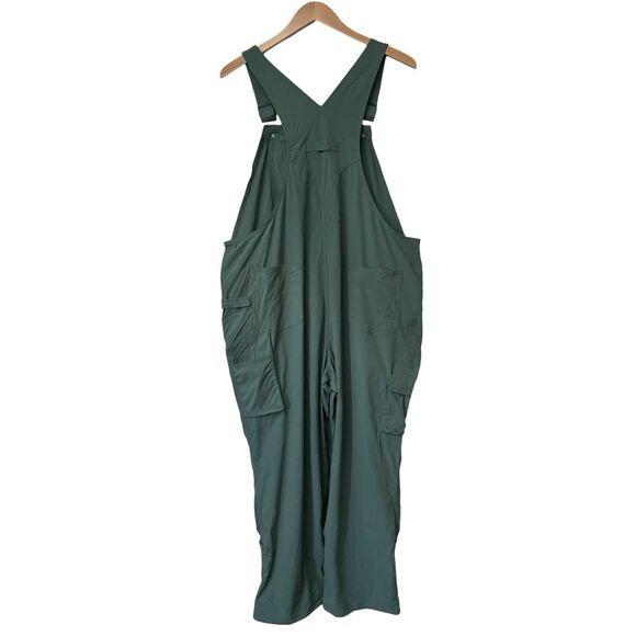 Duluth Trading Co Womens 2X x 31 Heirloom Gardening Ripstop Bib Overalls  Green - Picture 9 of 16